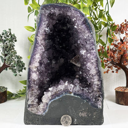 Natural Amethyst Crystal Geode - Gem Avenue Retail