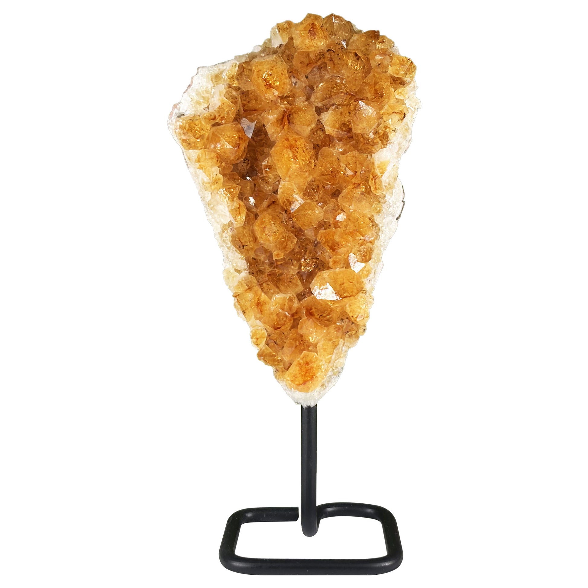Natural Citrine Crystal Geode - Gem Avenue Retail