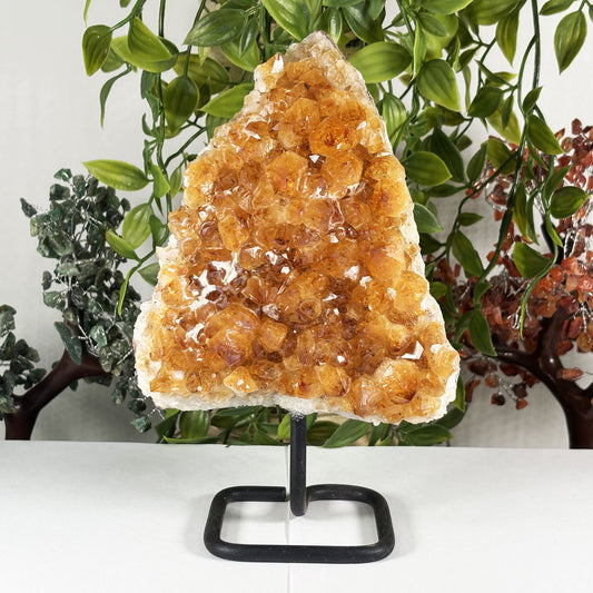 Citrine Crystal Gemstone Geode - Gem Avenue Retail