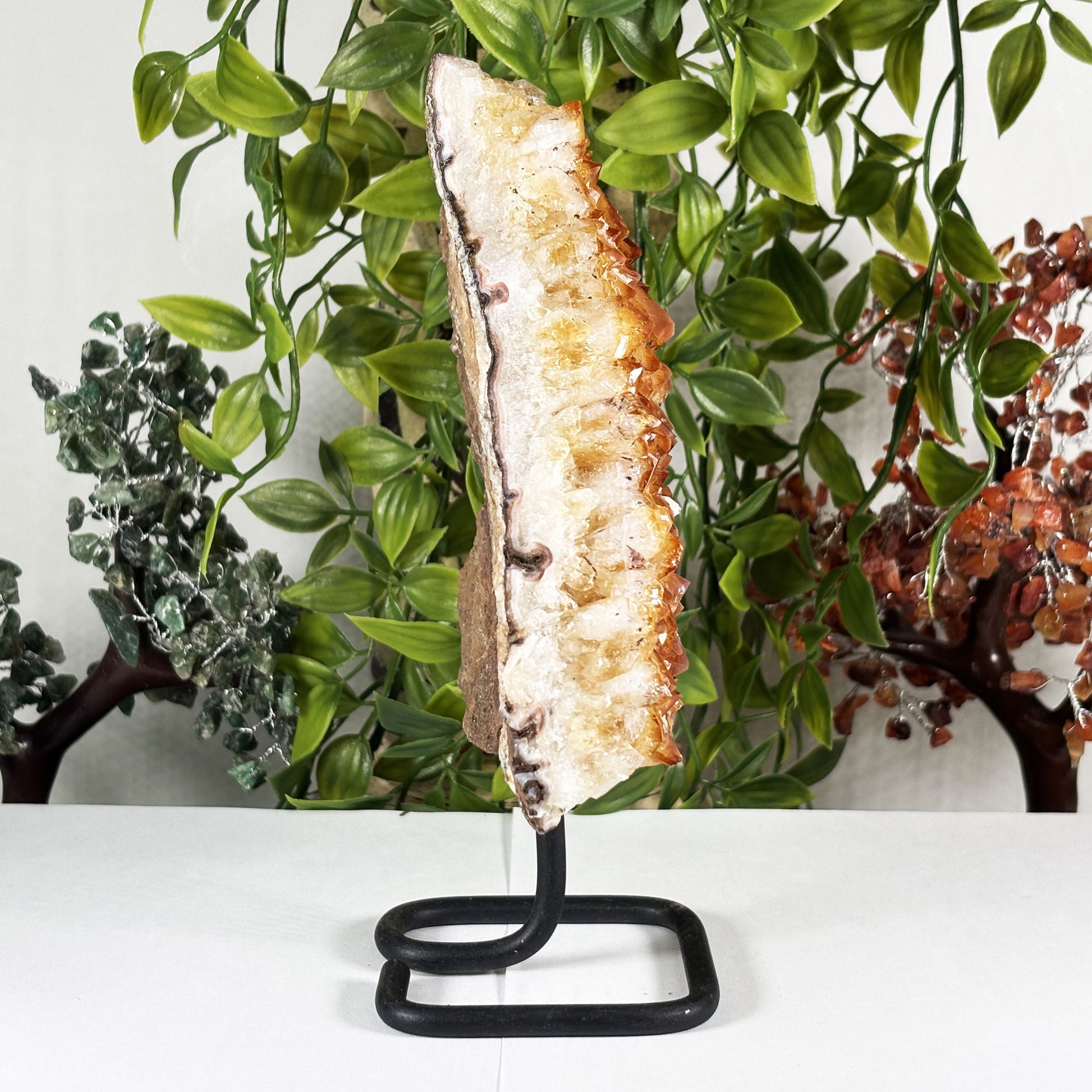 Citrine Crystal Gemstone Geode - Gem Avenue Retail