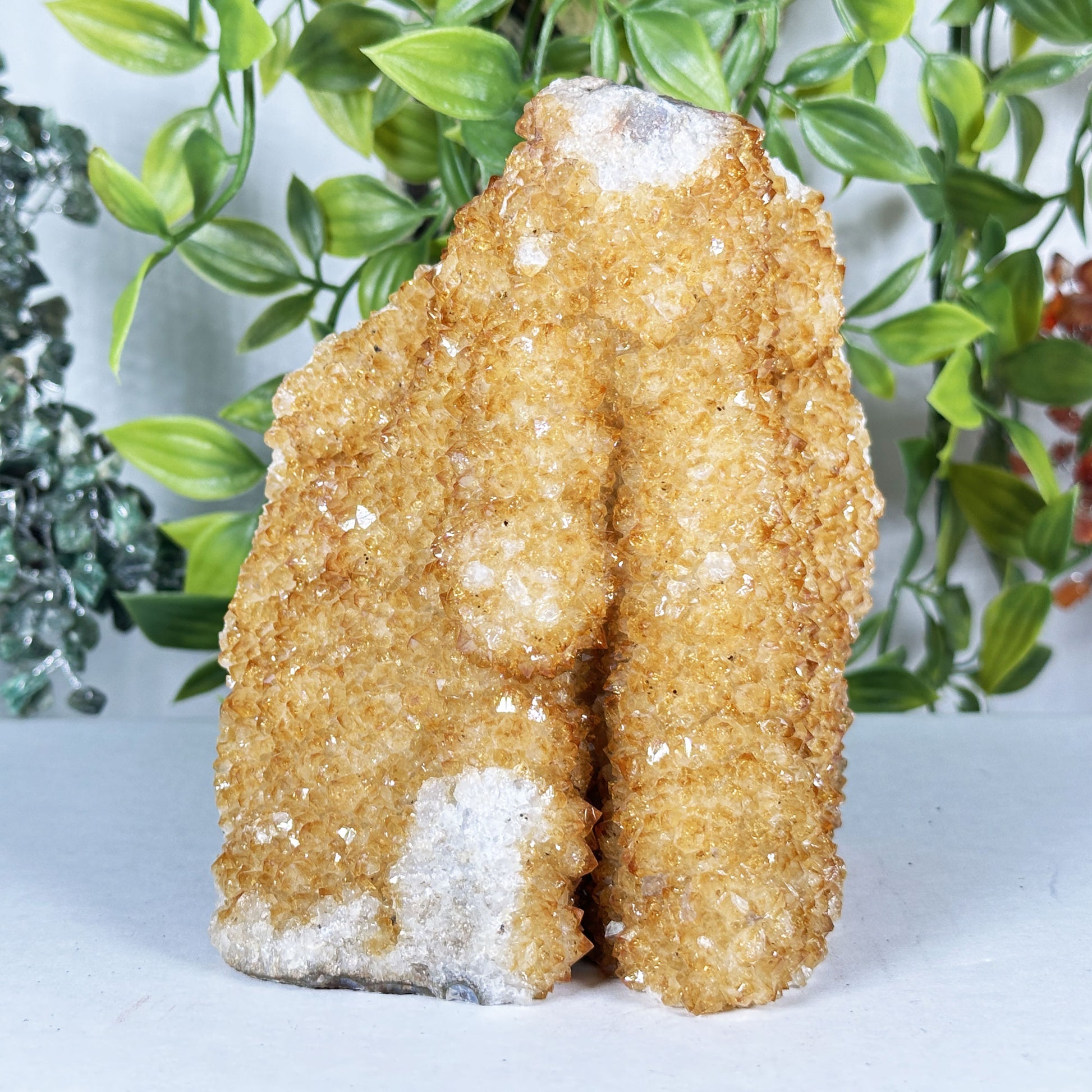 Citrine Crystal Geode - Gem Avenue Retail