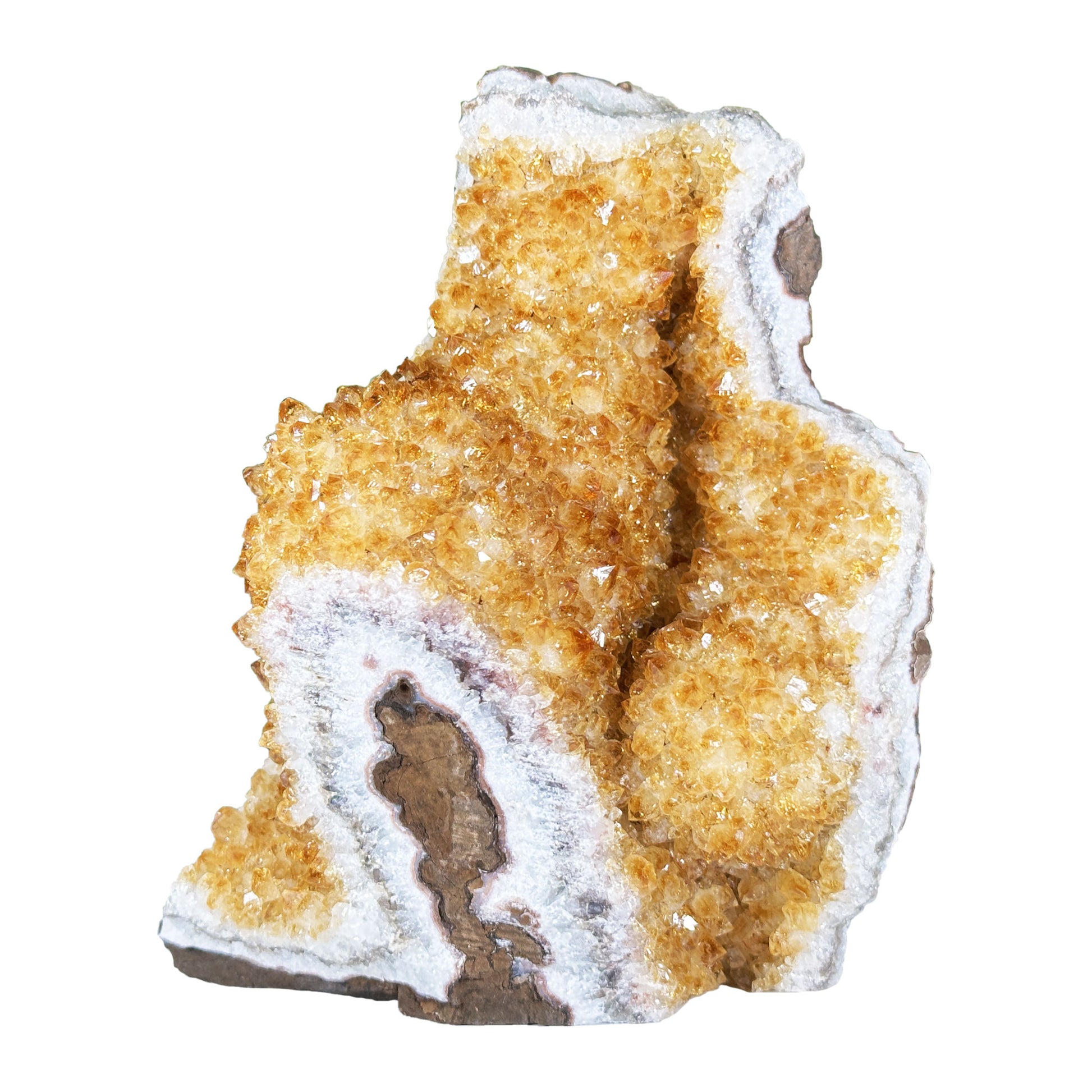 Citrine Crystal Geode - Gem Avenue Retail