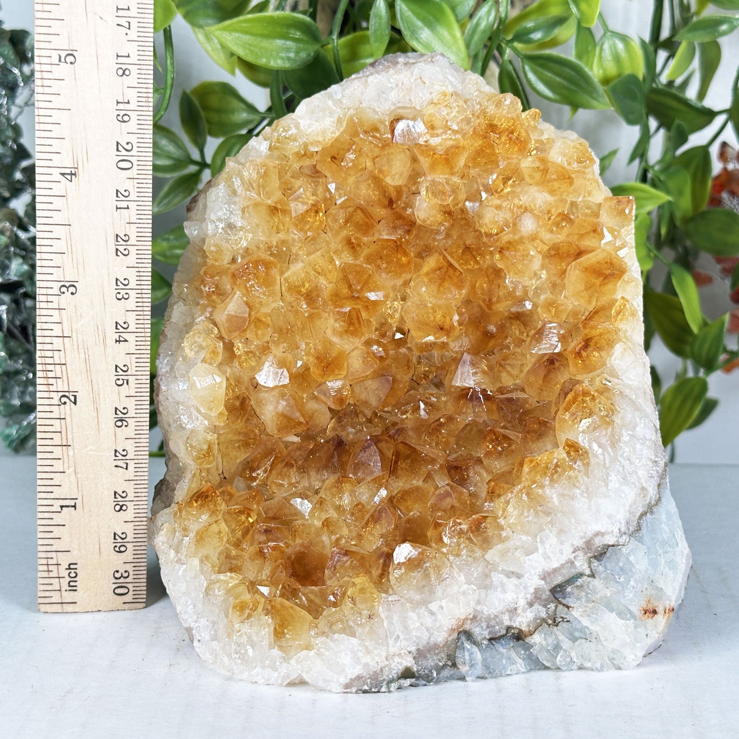 Citrine Crystal Geode- Gem Avenue Retail