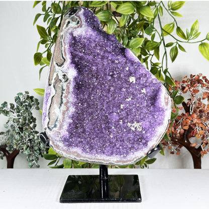 Amethyst Crystal Geode - Gem Avenue Retail