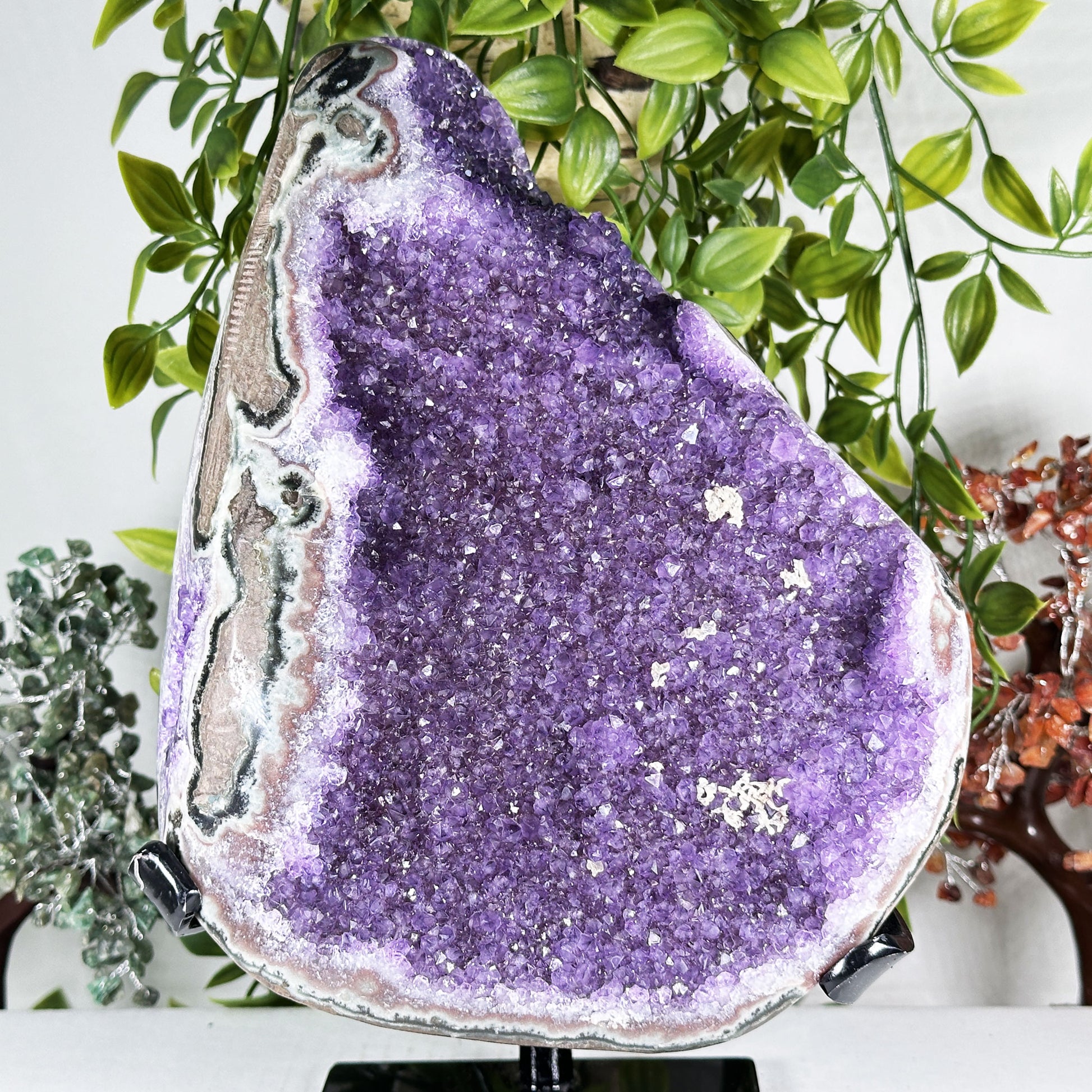 Amethyst Crystal Geode - Gem Avenue Retail