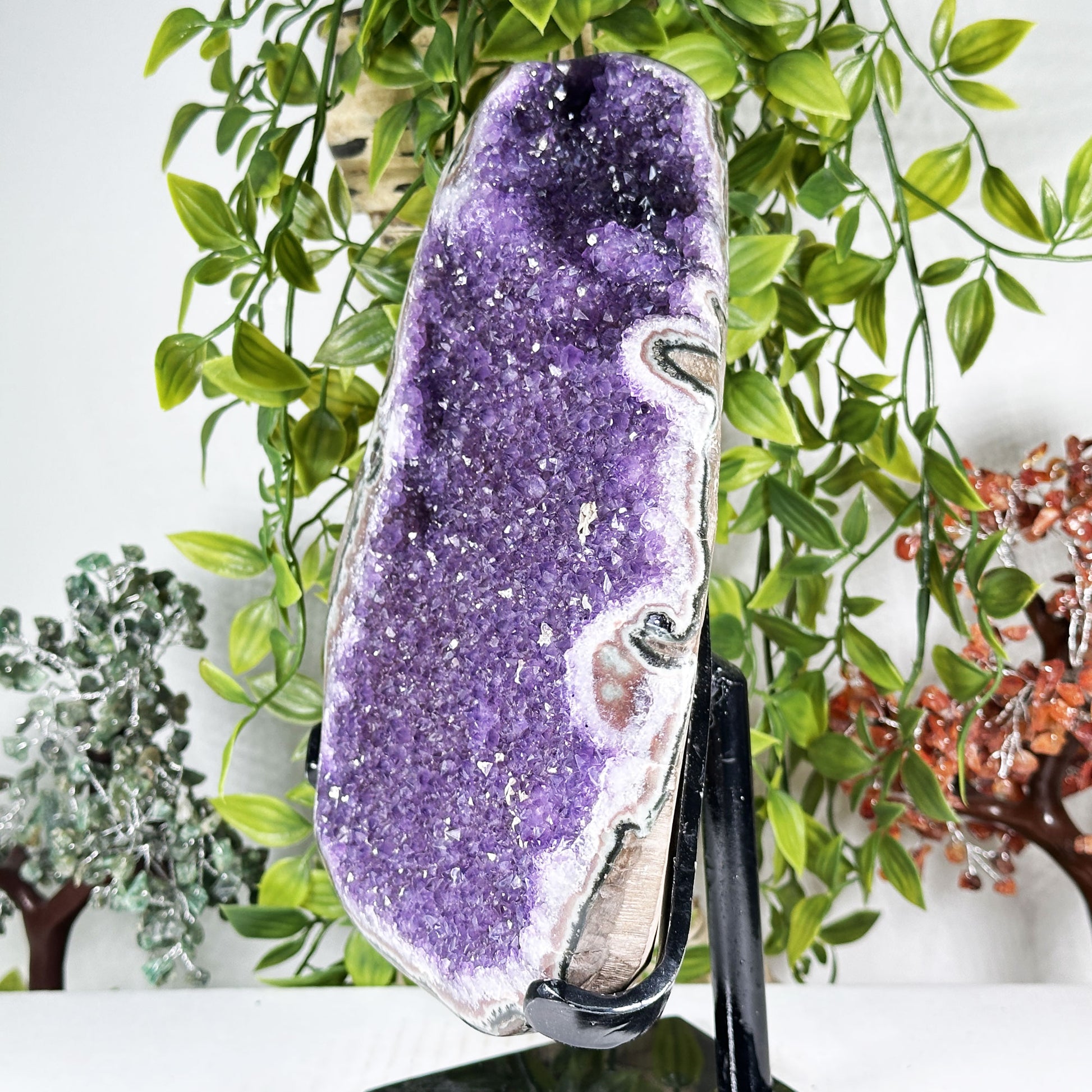 Amethyst Crystal Geode - Gem Avenue Retail