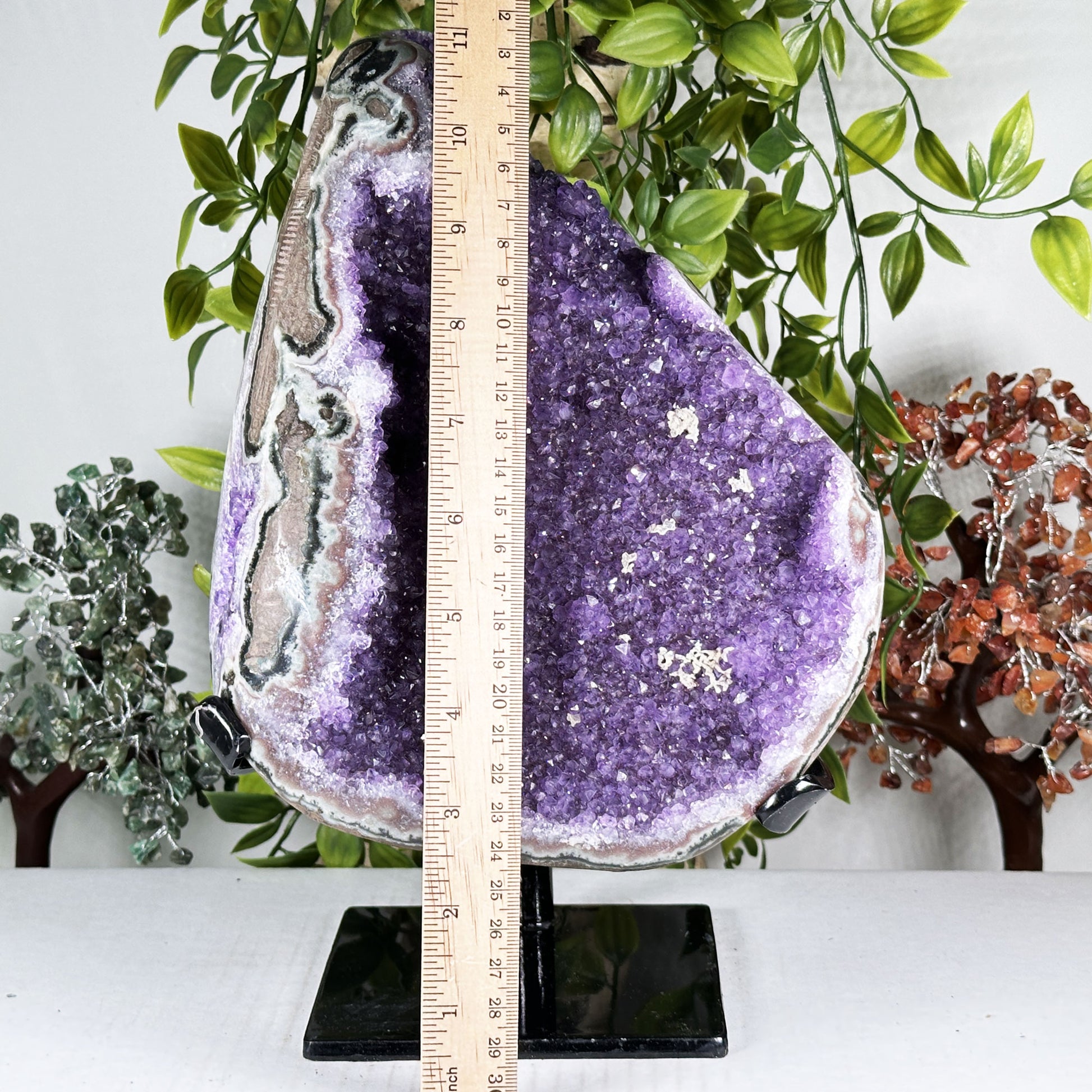 Amethyst Crystal Geode - Gem Avenue Retail