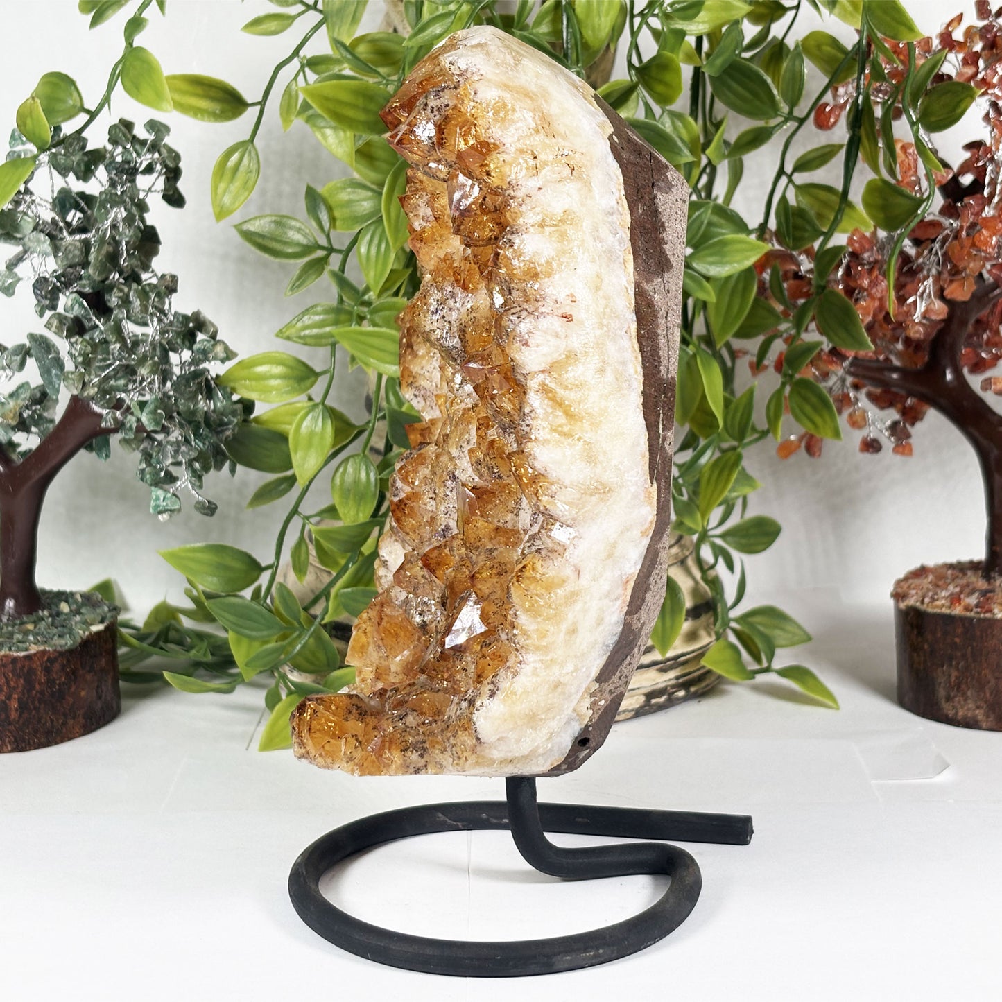 Citrine Crystal Geode - Gem Avenue Retail