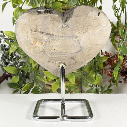 Amethyst Heart Crystal Geode - Gem Avenue Retail