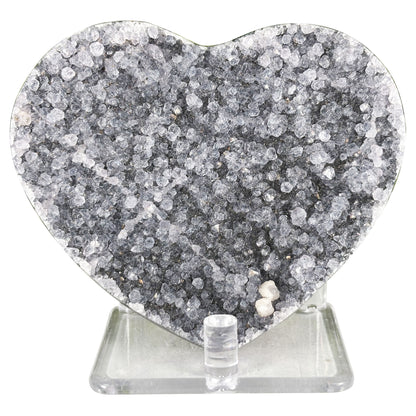 Amethyst Heart Crystal Geode - Gem Avenue Retail