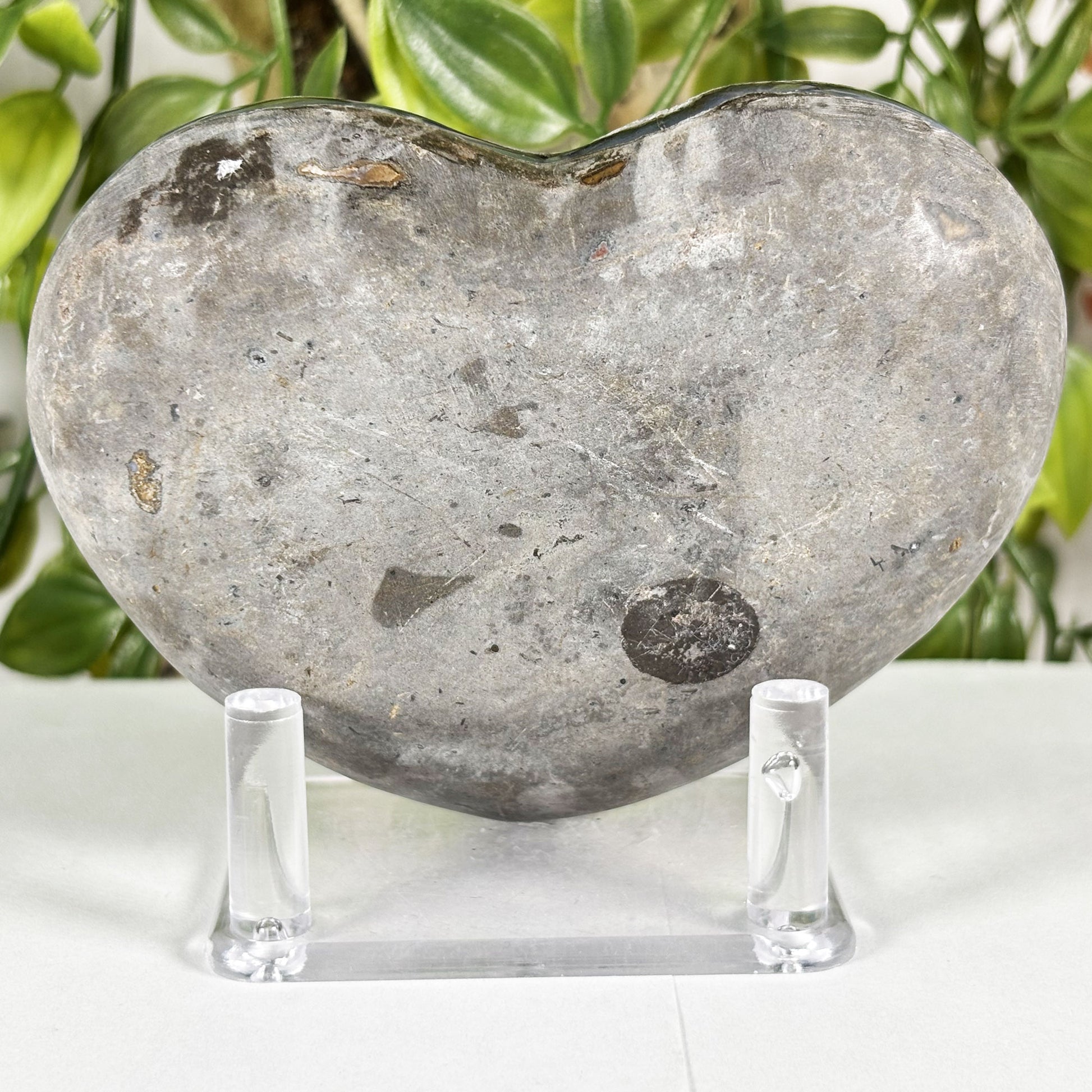 Amethyst Heart Crystal Geode - Gem Avenue Retail