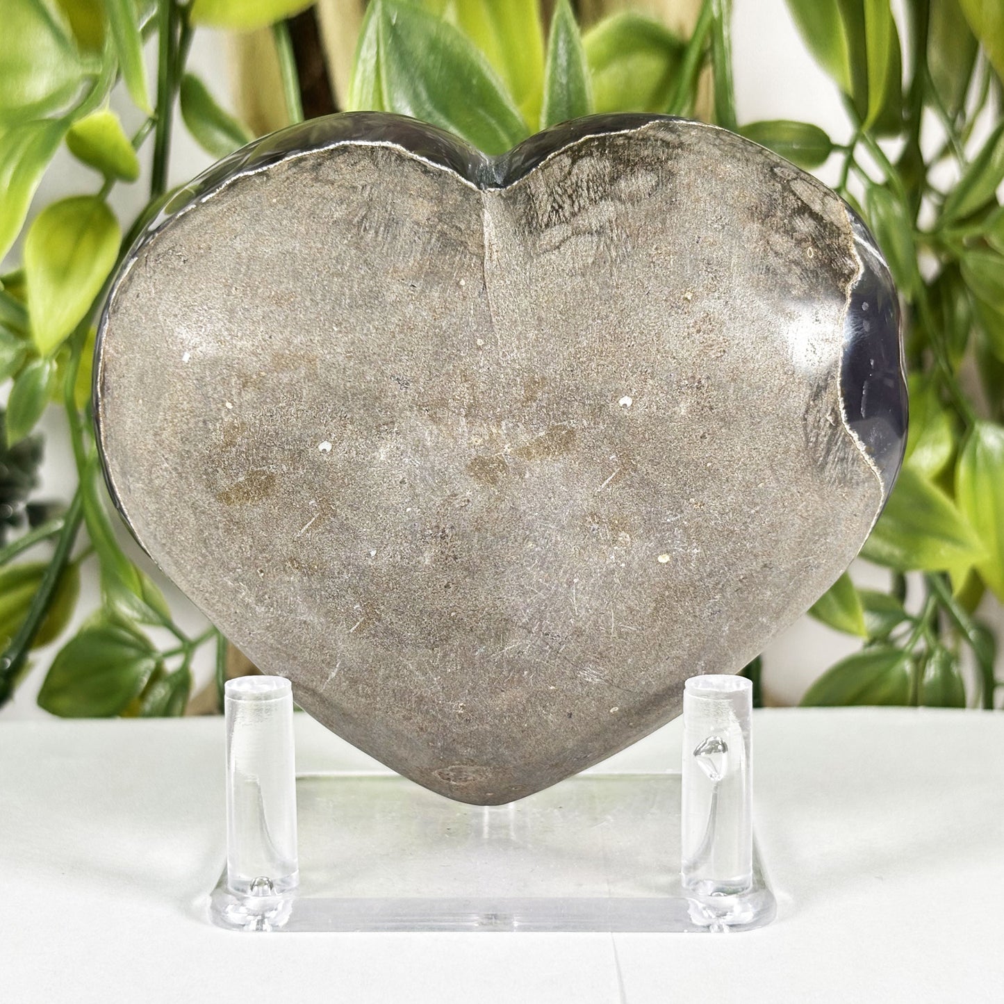 Amethyst Heart Crystal Geode - Gem Avenue Retail