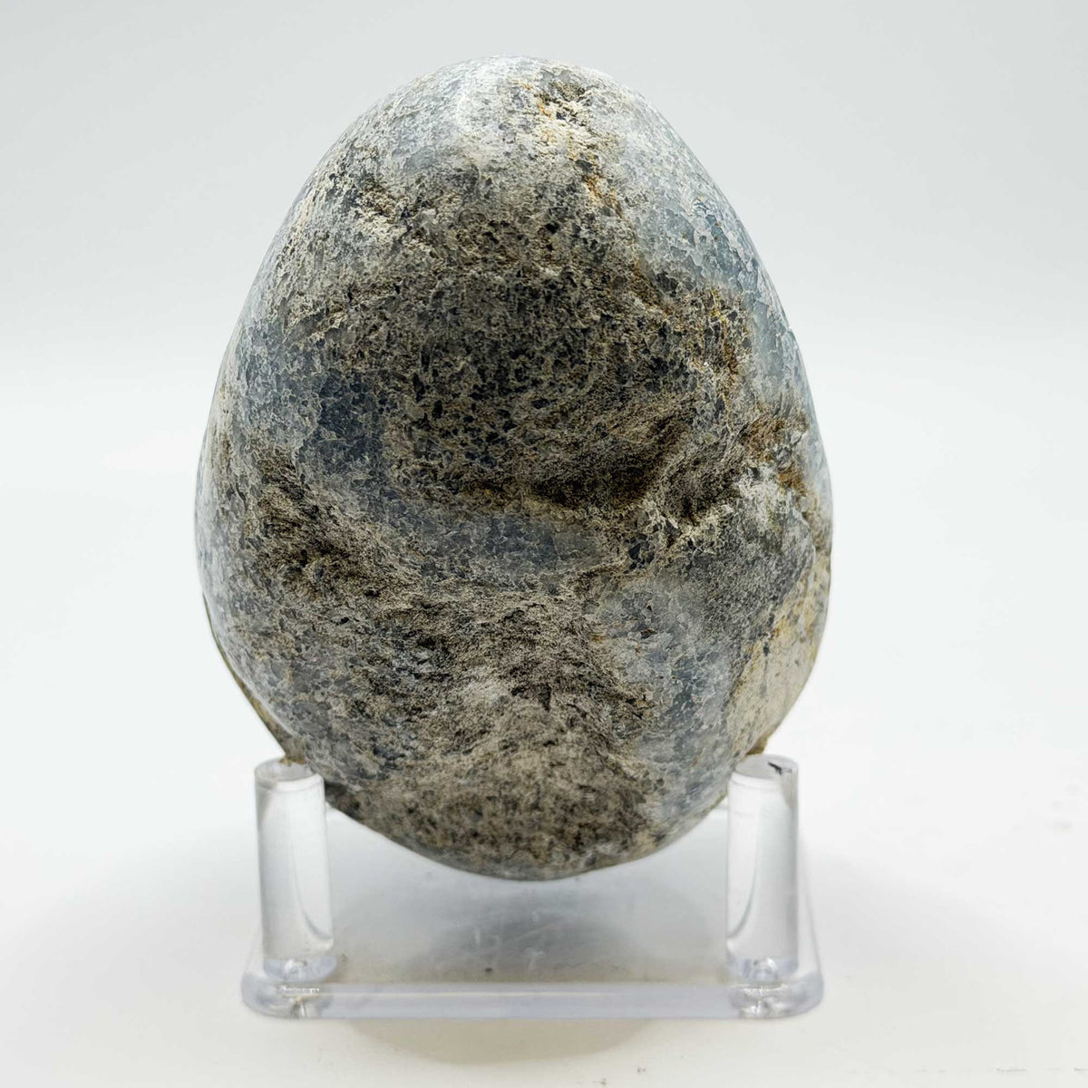 Celestite Geode Crystal Cluster 3.5" Natural Blue Crystal Specimen - Gem Avenue Retail