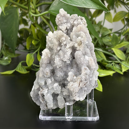 Chalcedony Apophyllite Crystal Mineral Specimen - Gem Avenue