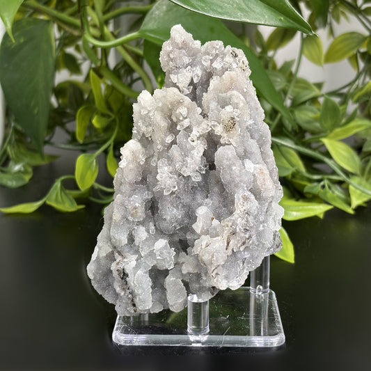 Chalcedony Apophyllite Crystal Mineral Specimen - Gem Avenue