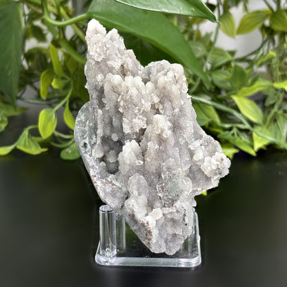 Chalcedony Apophyllite Crystal Mineral Specimen - Gem Avenue