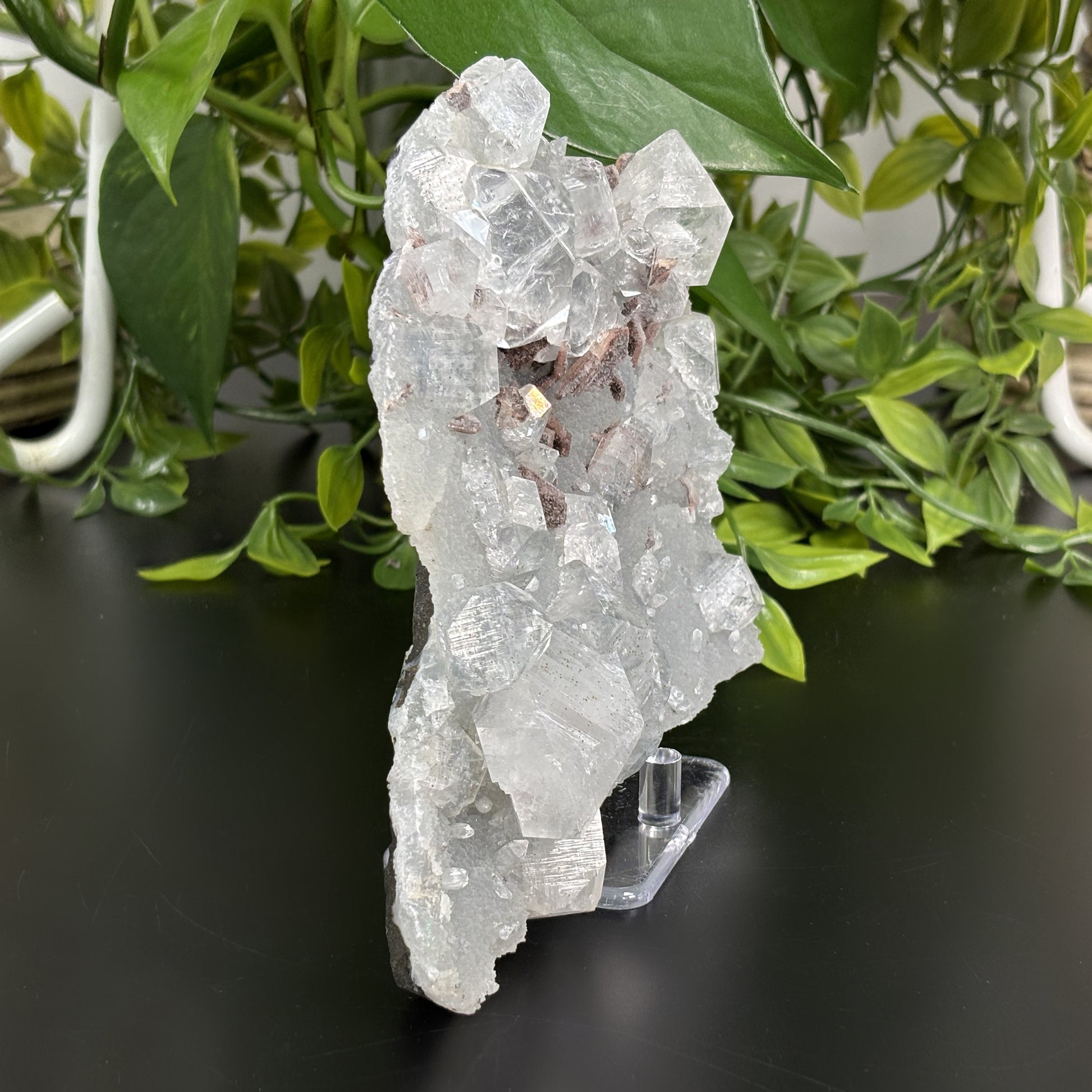 Apophyllite Chalcedony Stilbite Crystal Mineral Specimen - Gem Avenue
