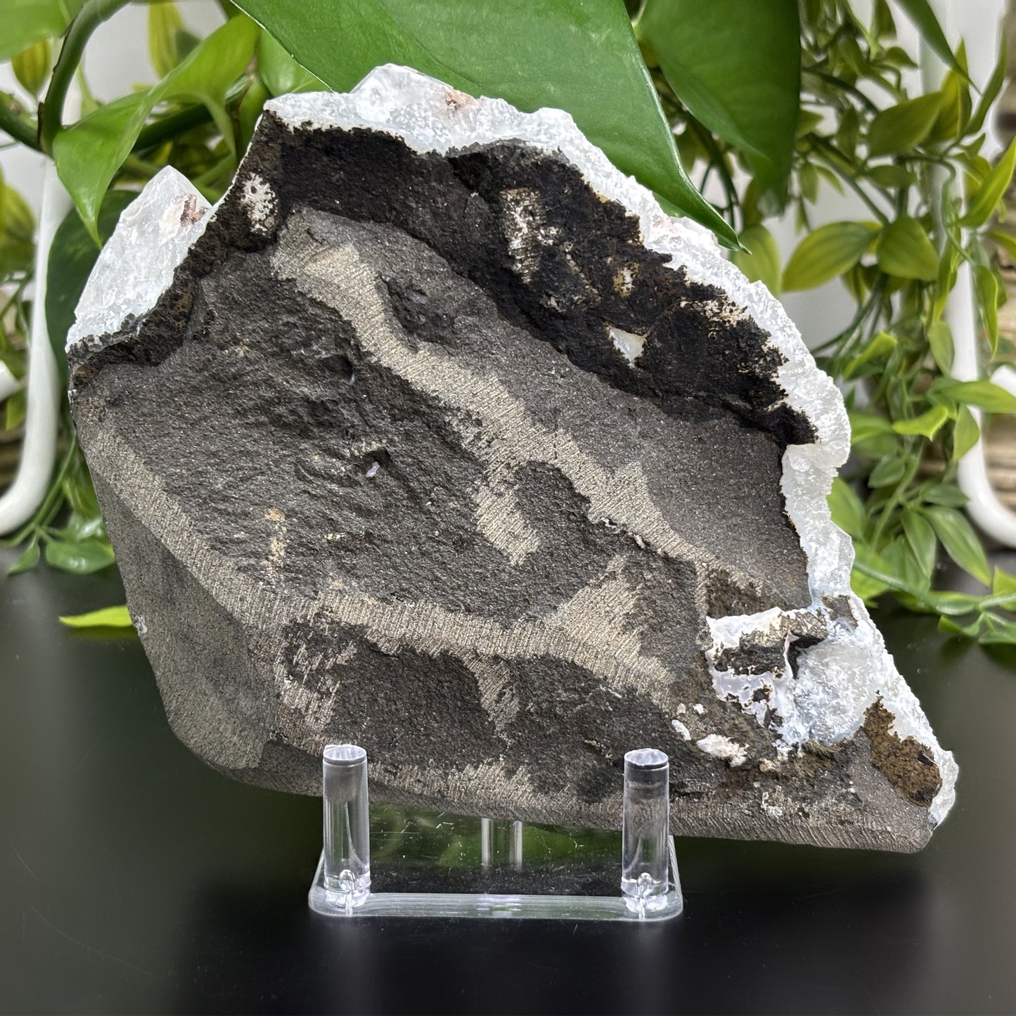 Apophyllite Chalcedony Stilbite Crystal Mineral Specimen - Gem Avenue