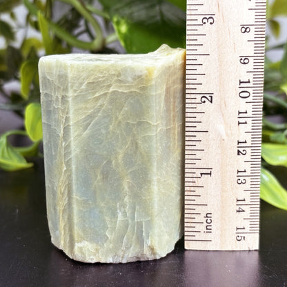 Natural Beryl Crystal Specimen Raw Healing Gemstone Meditation and Home Décor Rare Collector’s Stone for Display - RMI723