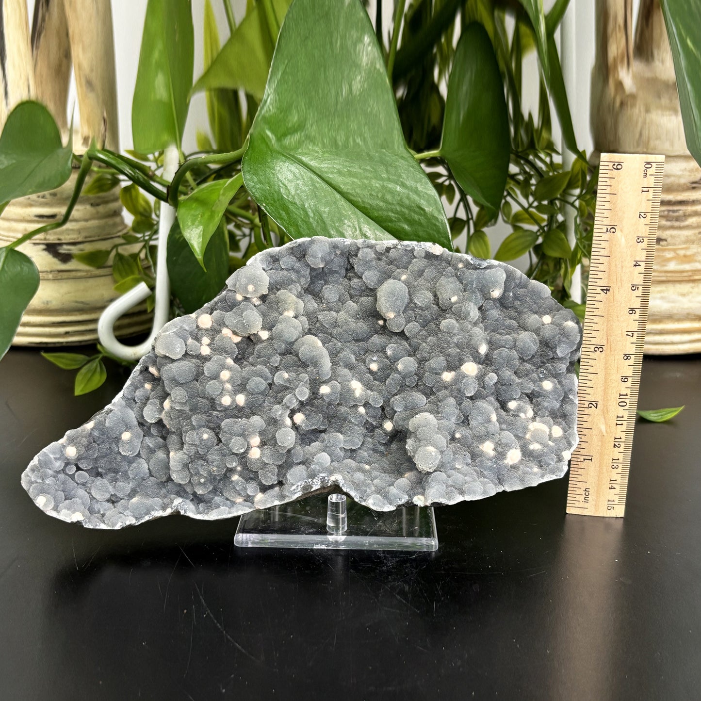 Natural Chalcedony Fluorite Crystal Mineral Specimen – Healing Stone for Meditation, Energy Work & Spiritual Clarity - RMI732