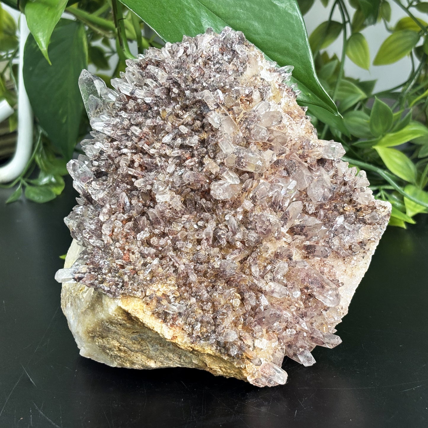 Natural Phantom Quartz Crystal Mineral Specimen – Rare Healing Stone for Meditation, Manifestation & Spiritual Growth - RMI734