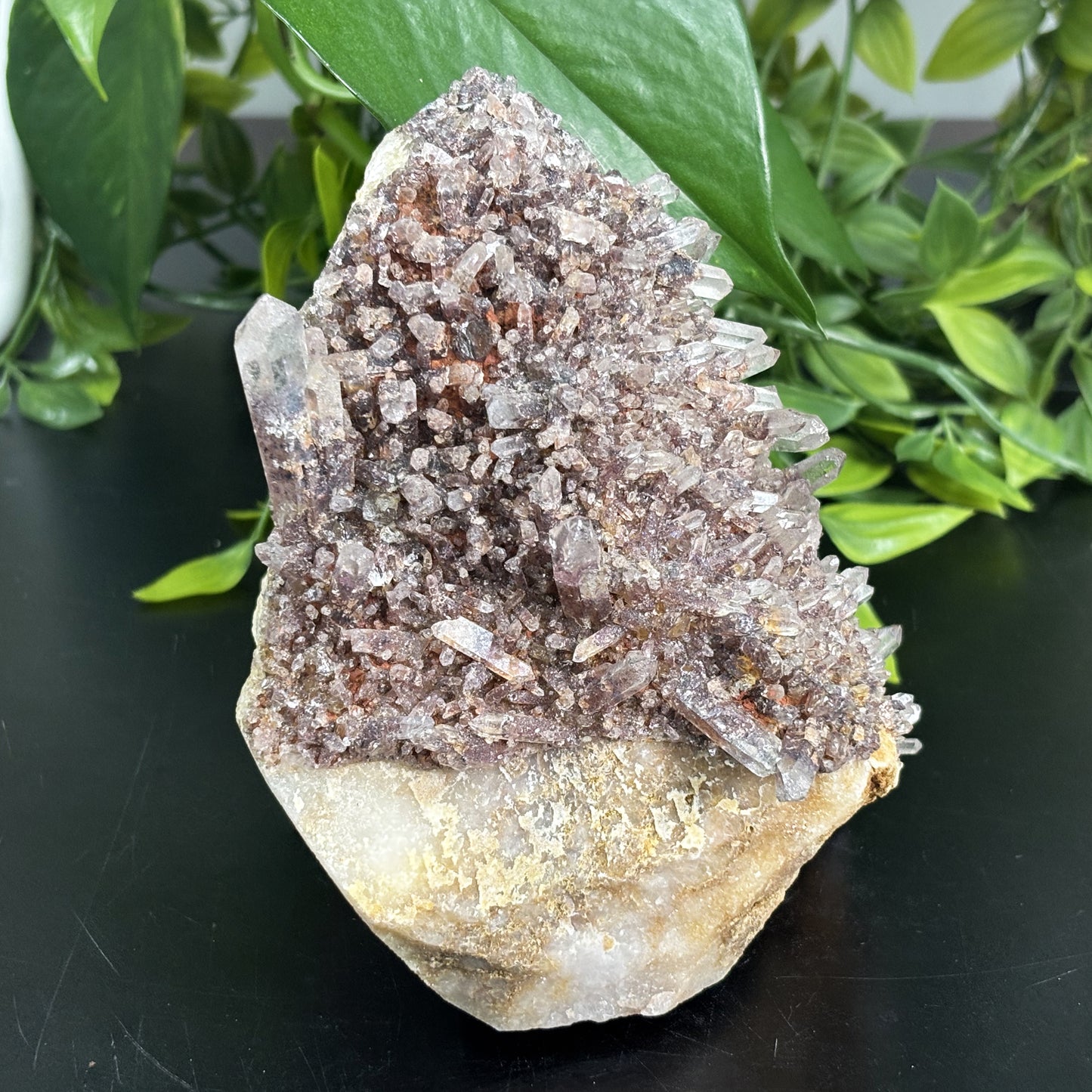 Natural Phantom Quartz Crystal Mineral Specimen – Rare Healing Stone for Meditation, Manifestation & Spiritual Growth - RMI734