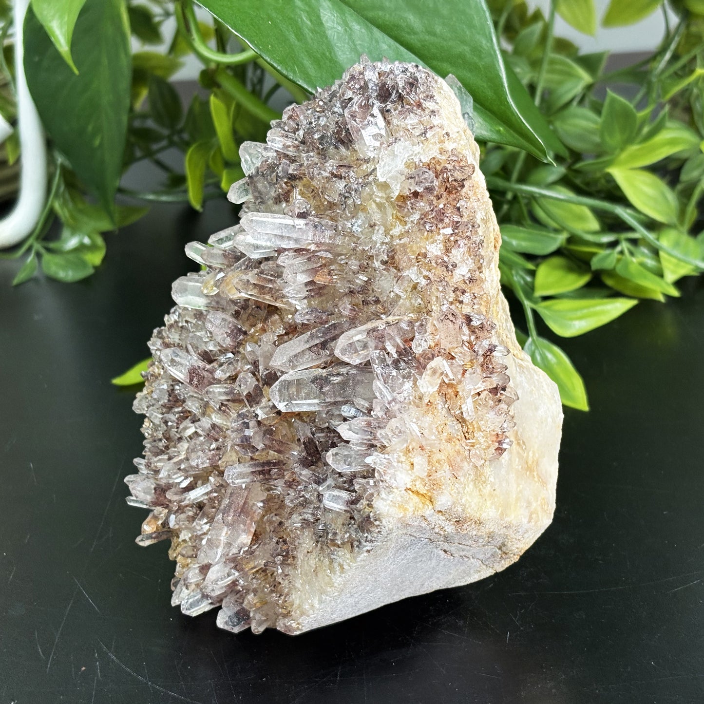 Natural Phantom Quartz Crystal Mineral Specimen – Rare Healing Stone for Meditation, Manifestation & Spiritual Growth - RMI734