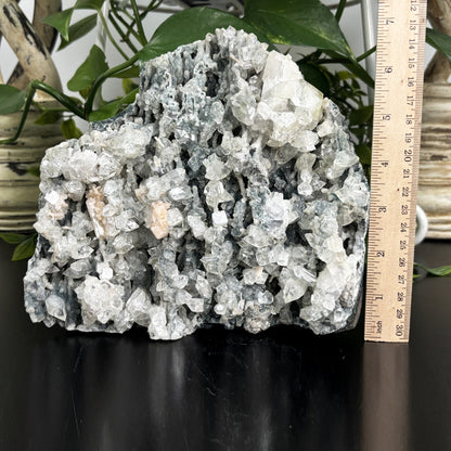 Natural Chalcedony Apophyllite Stilbite Crystal Mineral Specimen – Rare Healing Stone for Meditation, Chakra Balancing & Energy Work - RMI735
