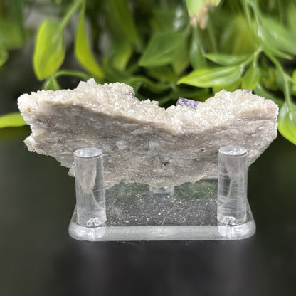 Natural Fluorite Crystal Mineral Specimen – Healing Stone for Focus, Clarity, Protection & Energy Cleansing - RMI739