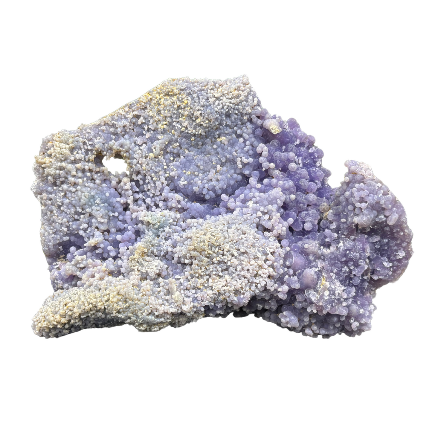 Natural Grape Agate Crystal Rare Gemstone Mineral Specimen for Collectors and Healing - RMI756