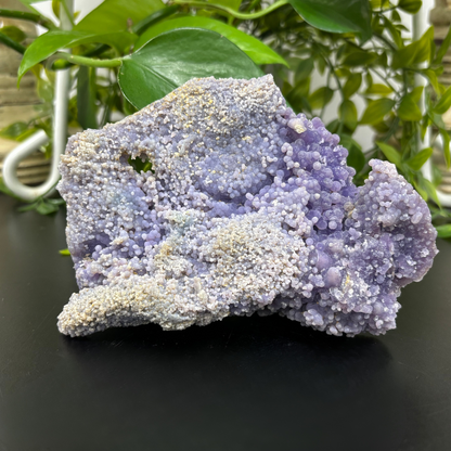Natural Grape Agate Crystal Rare Gemstone Mineral Specimen for Collectors and Healing - RMI756
