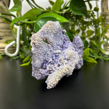 Natural Grape Agate Crystal Rare Gemstone Mineral Specimen for Collectors and Healing - RMI756