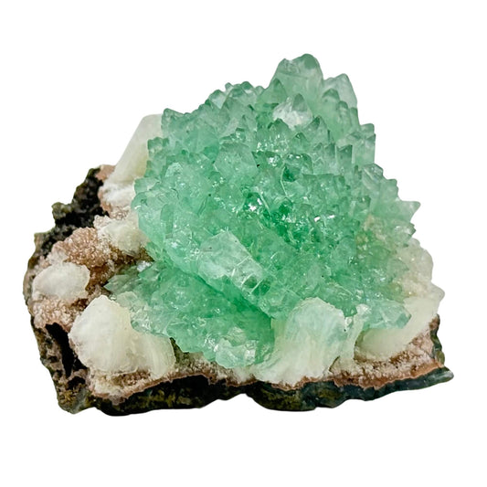 Green Apophyllite Crystal Mineral Specimen - RMI759