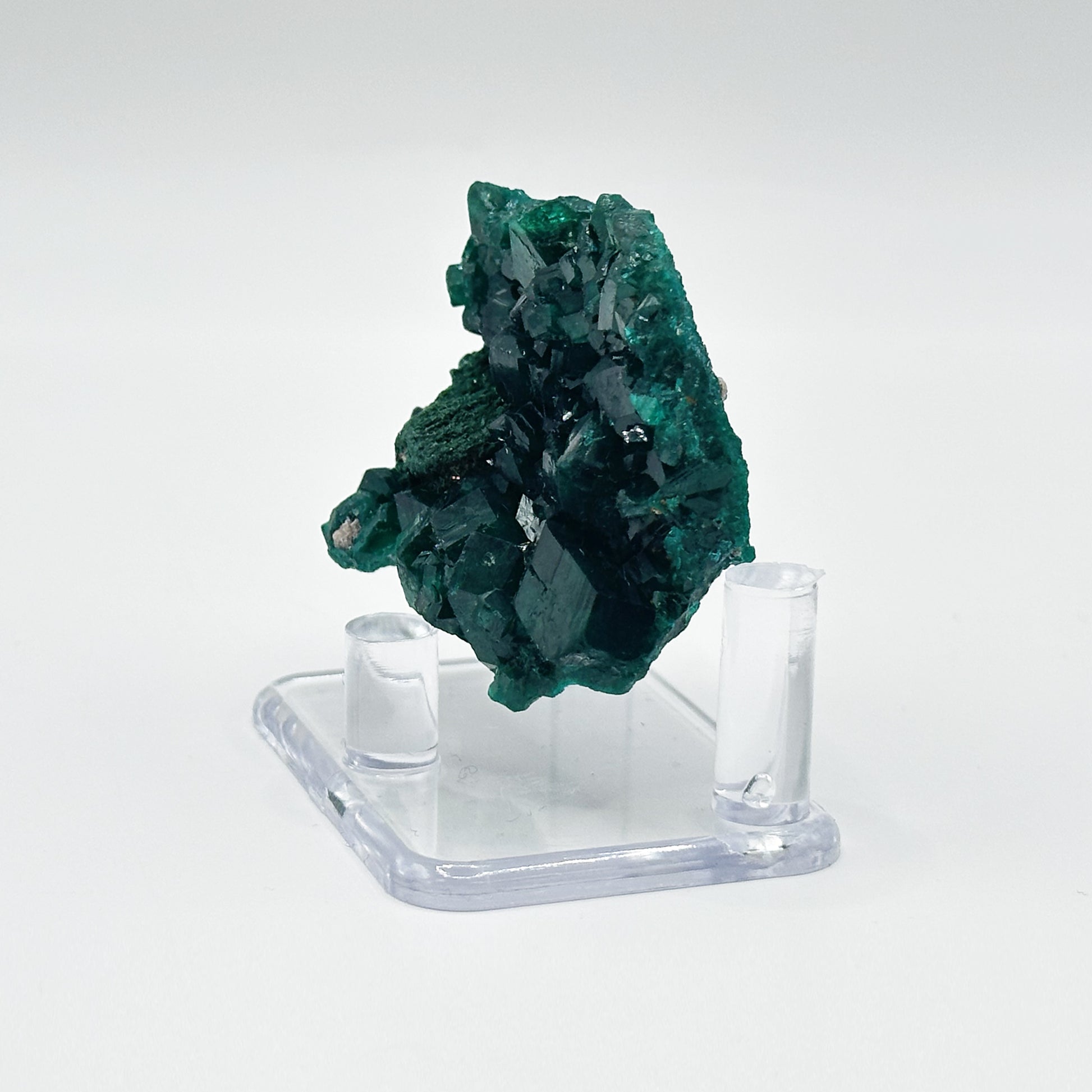 Natural Dioptase Crystal Rare Green Mineral Specimen - Gem Avenue