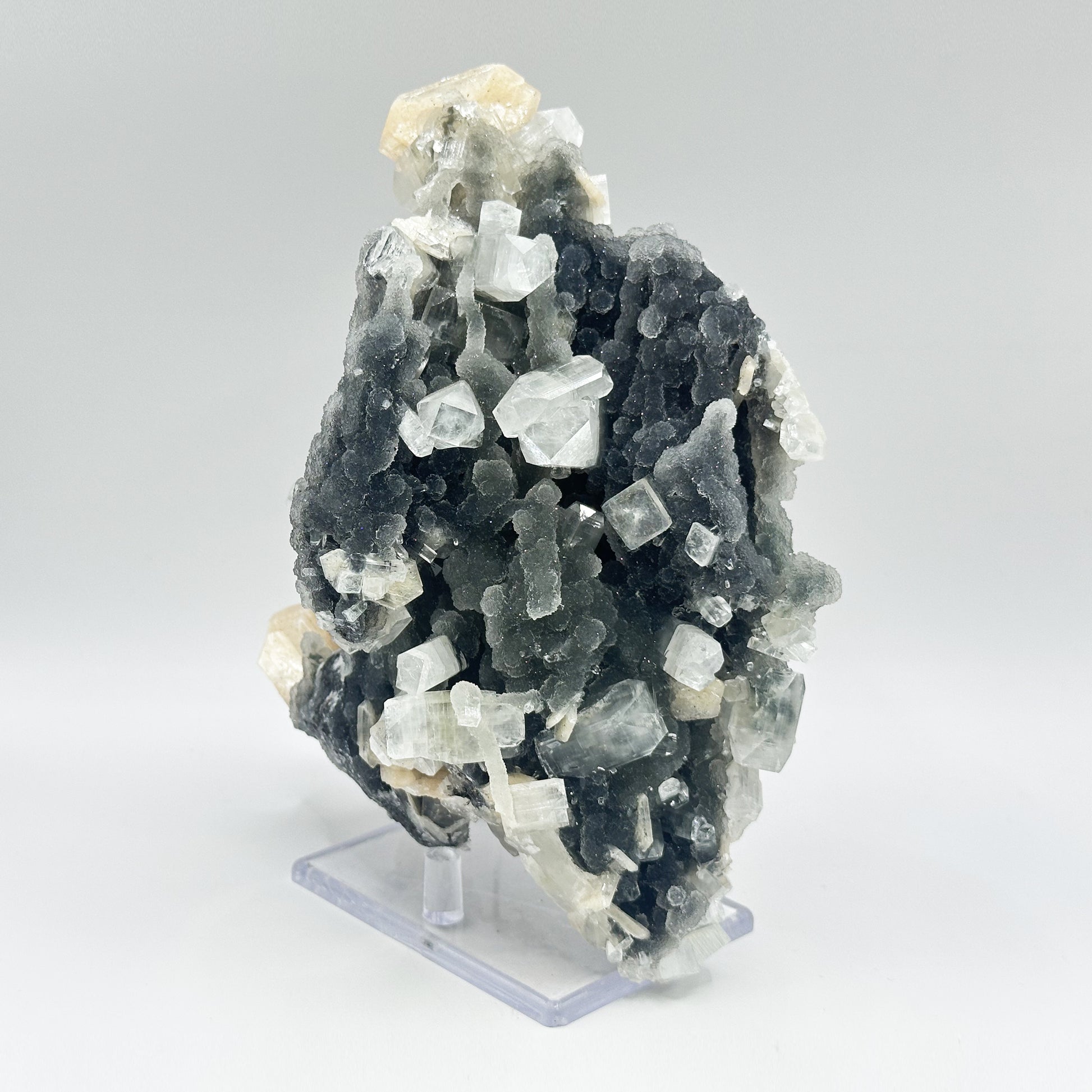 Natural Chalcedony Stilbite Apopyllite - Gem Avenue