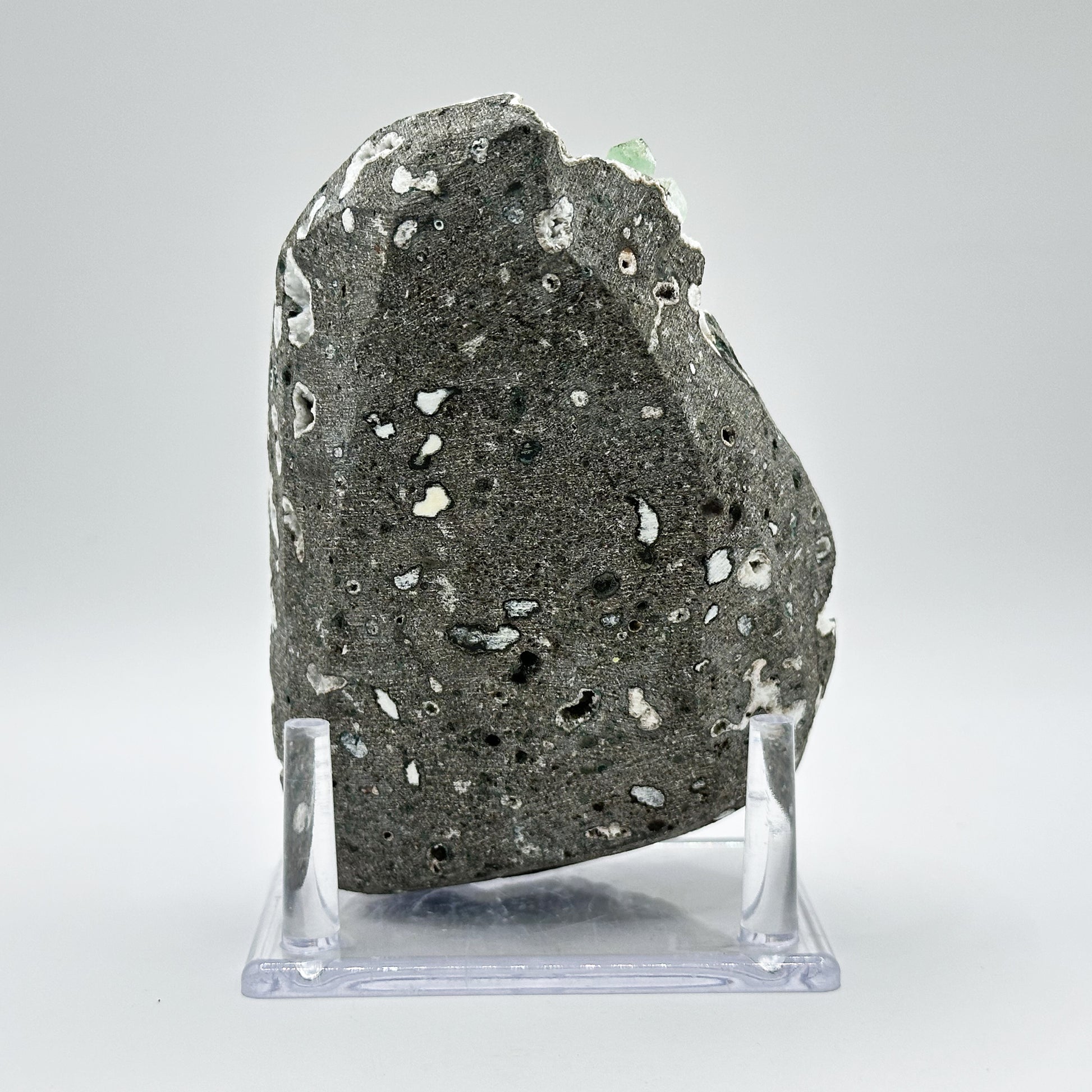 Natural Green Apophyllite with White Stilbite Mineral Specimens - Gem Avenue