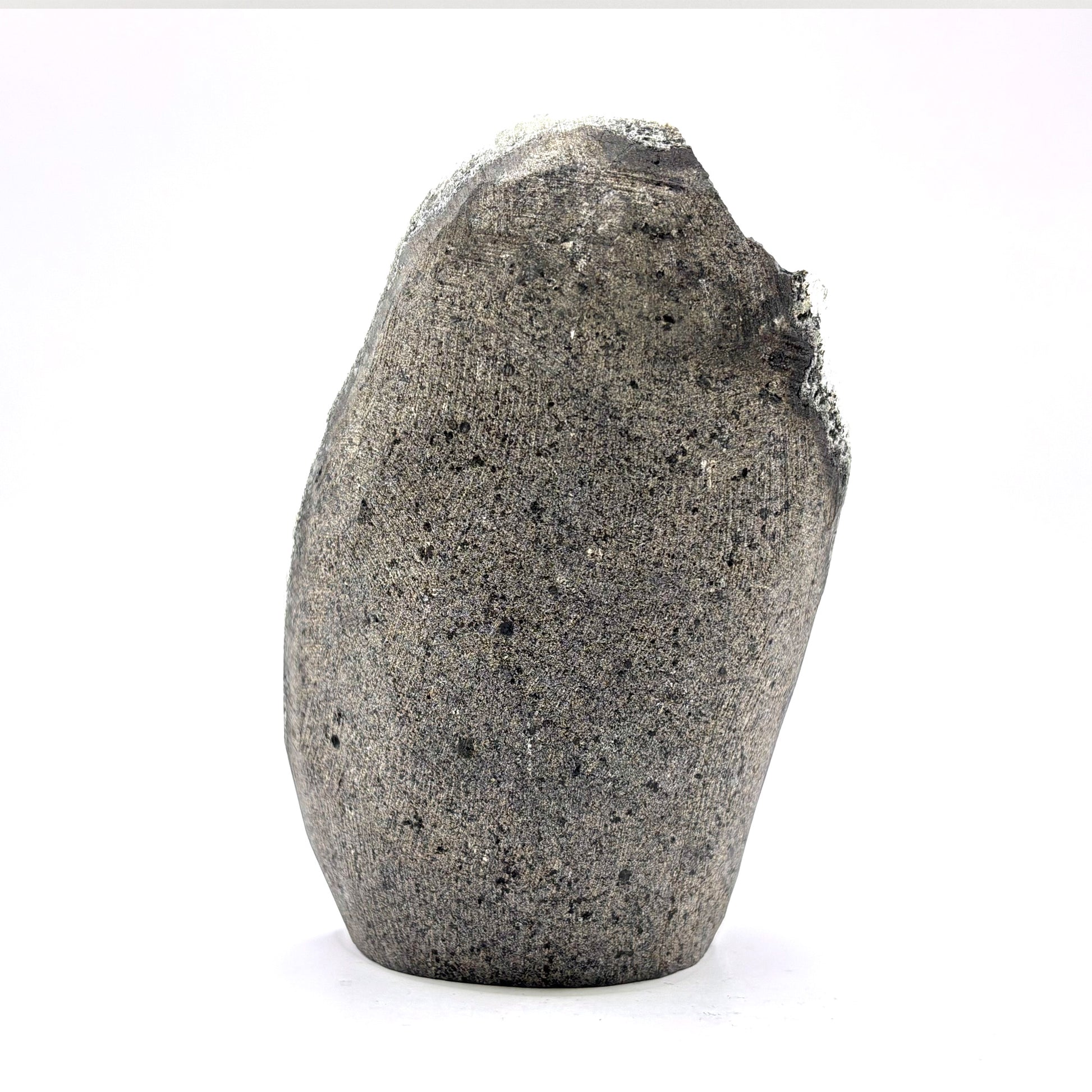 Natural Stilbite on Chalcedony Mineral Specimen - Gem Avenue