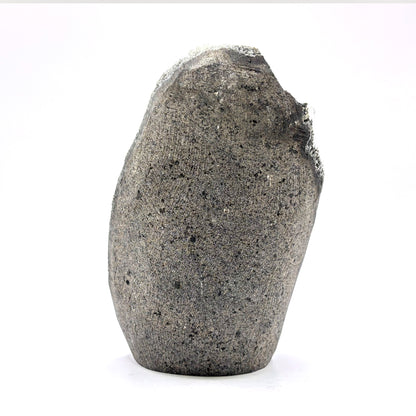 Natural Stilbite on Chalcedony Mineral Specimen - Gem Avenue