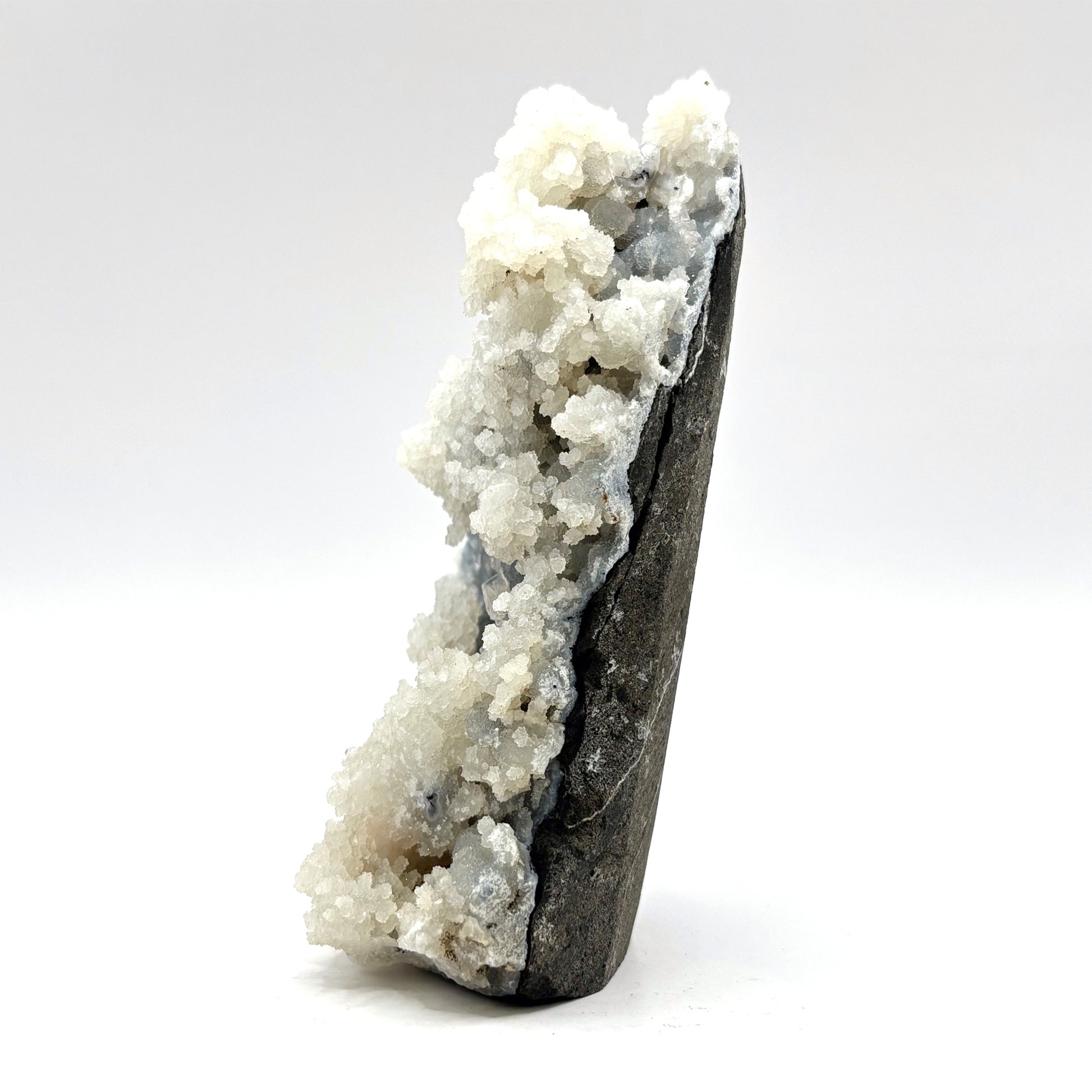 Natural Chalcedony With Stilbite Mineral Specimen - Gem Avenue