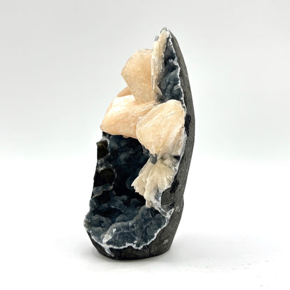 Natural Stilbite Chalcedony Mineral Specimen - Gem Avenue