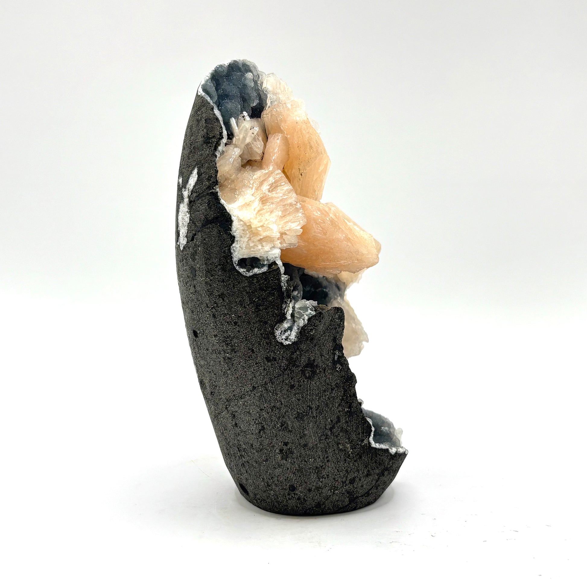 Natural Stilbite Chalcedony Mineral Specimen - Gem Avenue