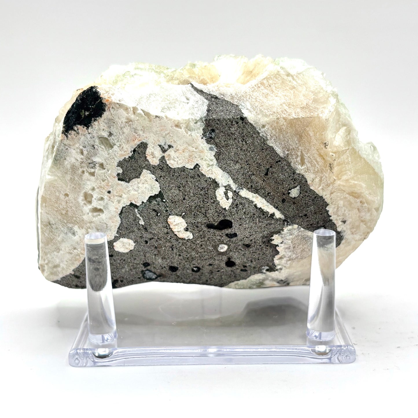 Natural Green Apophyllite Stilbite Mineral Specimen - Gem Avenue