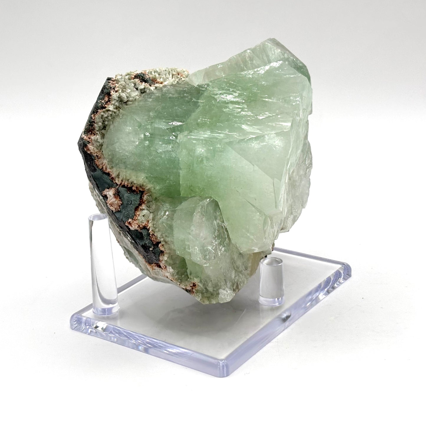 Natural Green Apophyllite Mineral Specimen Healing Crystal for Meditation, Energy Work & Home Decor Perfect for Collectors, Mineral Enthusiasts-RMI797