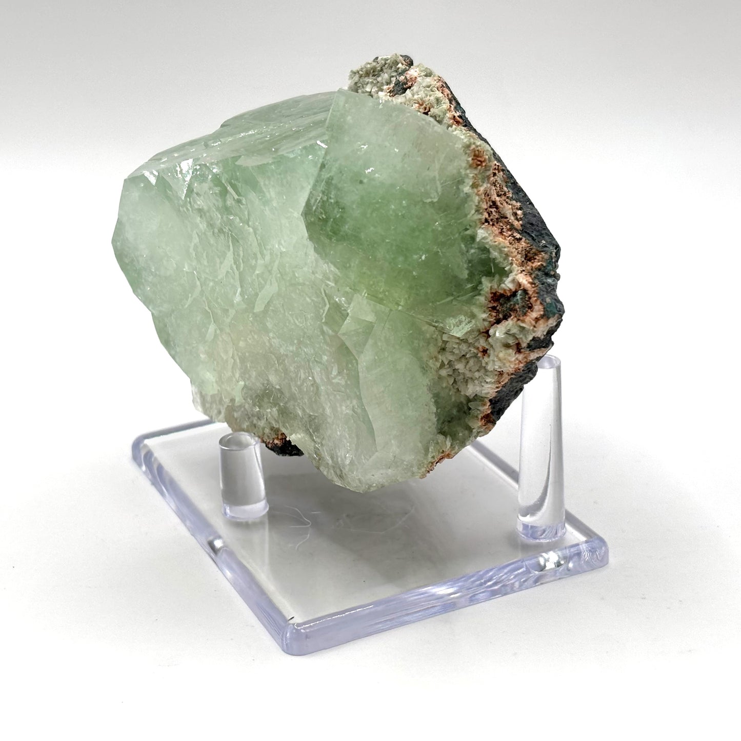 Natural Green Apophyllite Mineral Specimen Healing Crystal for Meditation, Energy Work & Home Decor Perfect for Collectors, Mineral Enthusiasts-RMI797