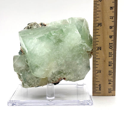 Natural Green Apophyllite Mineral Specimen Healing Crystal for Meditation, Energy Work & Home Decor Perfect for Collectors, Mineral Enthusiasts-RMI797