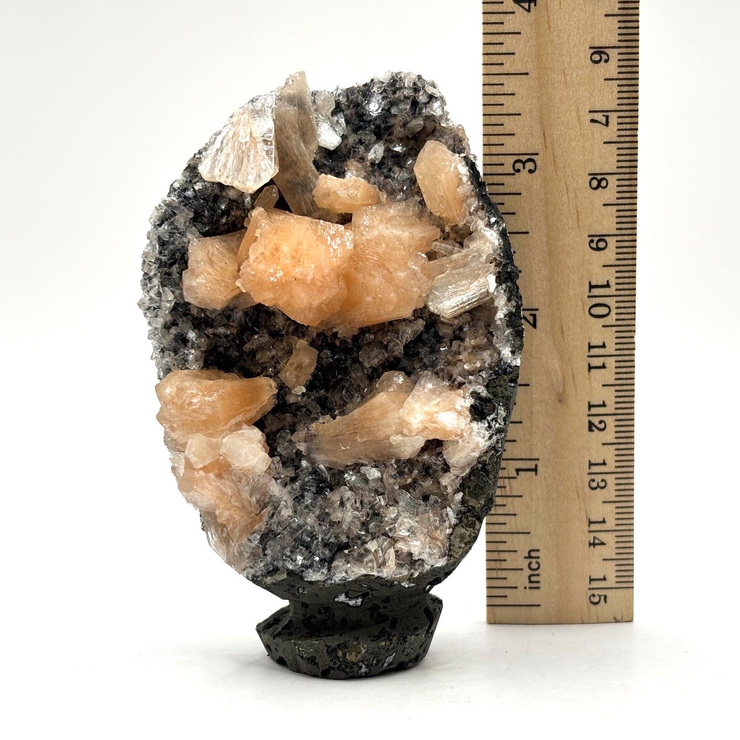 Natural Stilbite Chalcedony Mineral Specimen Beautiful Crystal for Collectors, Healing, Meditation & Home Decor Perfect for Mineral Enthusiasts & Energy Practices - RMI798