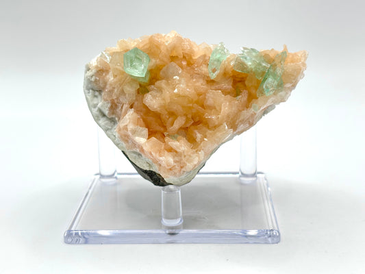 Natural Stilbite Green Apophyllite Mineral Specimen Beautiful Crystal for Collectors, Healing, Meditation & Home Decor Perfect for Mineral Enthusiasts & Energy Practices