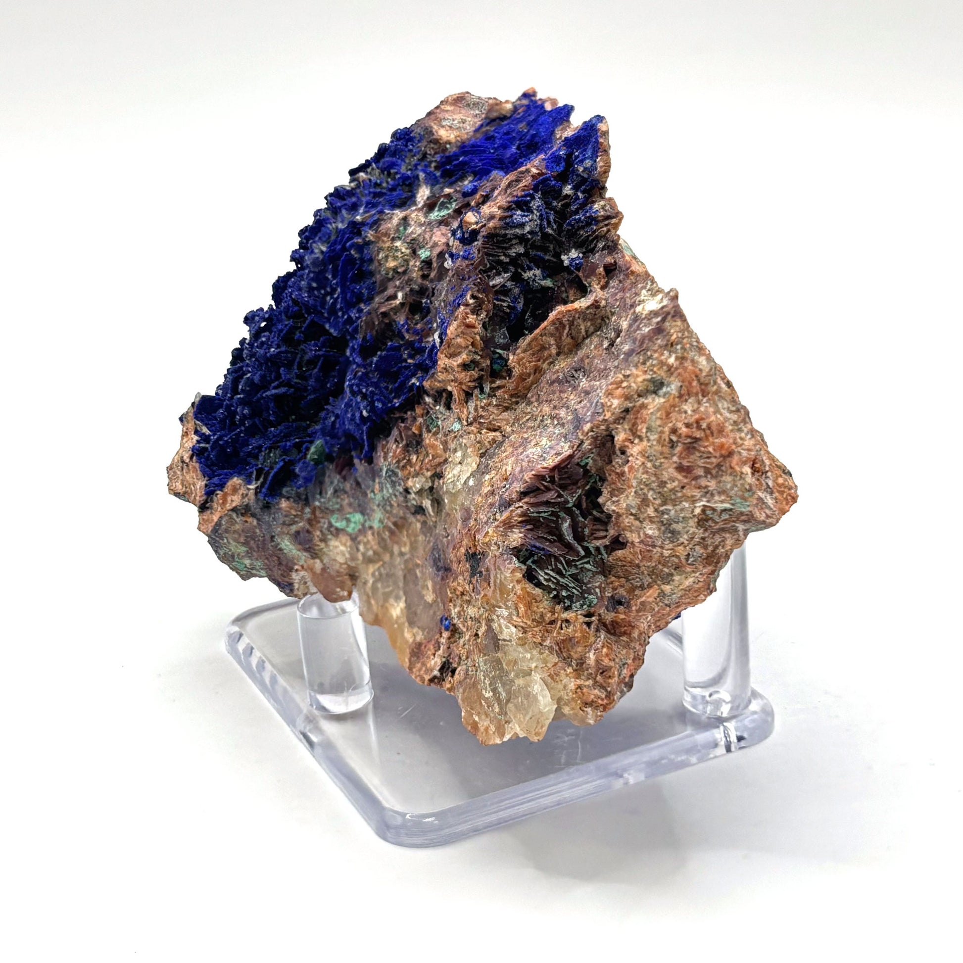 Natural Azurite Malachite Mineral Specimen - Gem Avenue