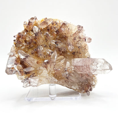 Natural Phantom Quartz Mineral Specimen Rare Healing Crystal Stone with Unique Inclusions for Meditation, Energy Work, Collectors & Home Decor Display - RMI807