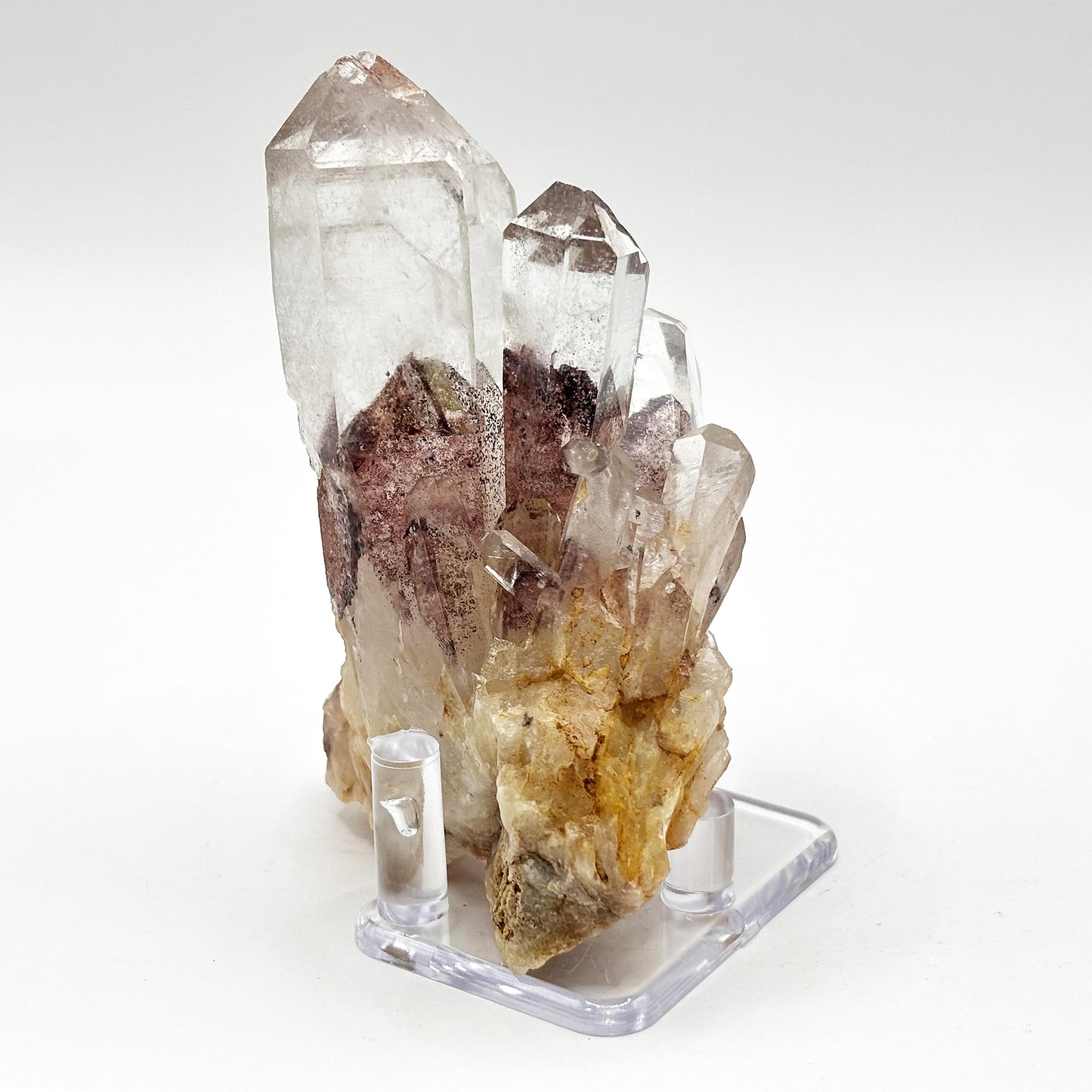 Natural Phantom Quartz Mineral Specimen Rare Healing Crystal Stone with Unique Inclusions for Meditation, Energy Work, Collectors & Home Decor Display - RMI808